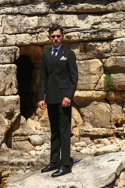 Kadir Büyükkaya Double Breasted Suit-Kab1200S