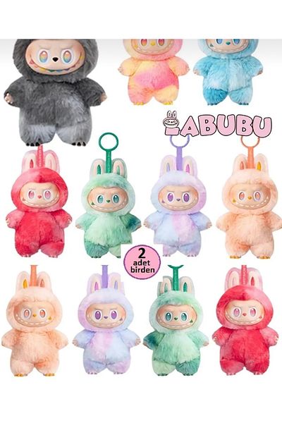 Otantik Home Labubu Monsters 2Pcs in One Plush Love Happines Hope Serenity Loyalty Luck Surprise Closed Box