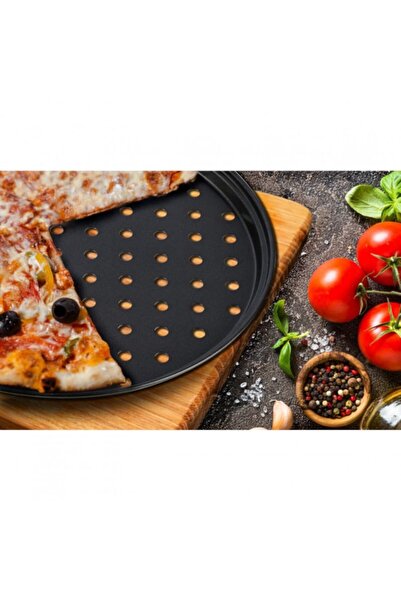 Vanora Home Tava Pizza Vanora, diametru 26 cm, interior antiaderent