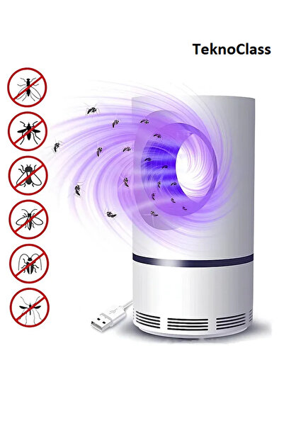 Canderel Usb Led Sivrisinek Öldürücü Lamba - Uv Fotokatalizörlü Elektrikli Böcek Tuzağı Sivrisinek Kovucu