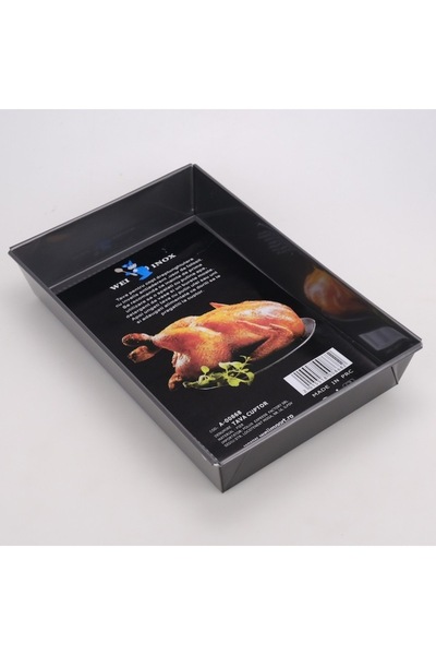 OEM Rectangular Baking Tray for Cakes, Cookies, Various Foods 36x24x6 cm