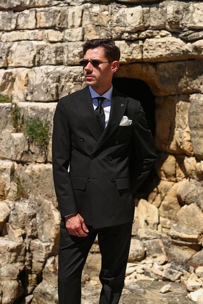 Kadir Büyükkaya Double Breasted Suit-Kab1200S