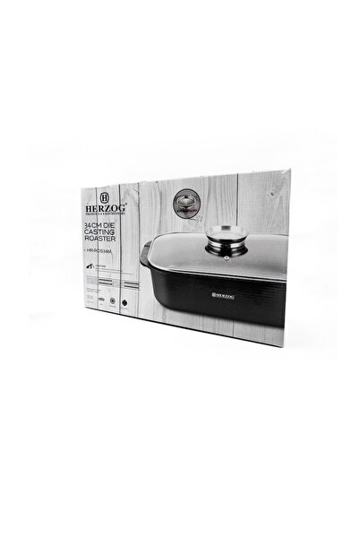 Herzog Roaster Marmorat 34 cm cu Capac HR-ROS34M