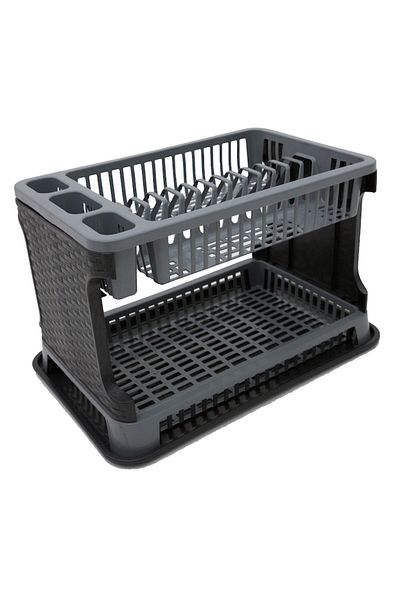 Tuffex Suport de vase din plastic - TP7071 - Negru/Gri
