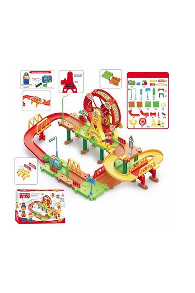 OEM Set de joacă pentru copii – Trenuleț vesel