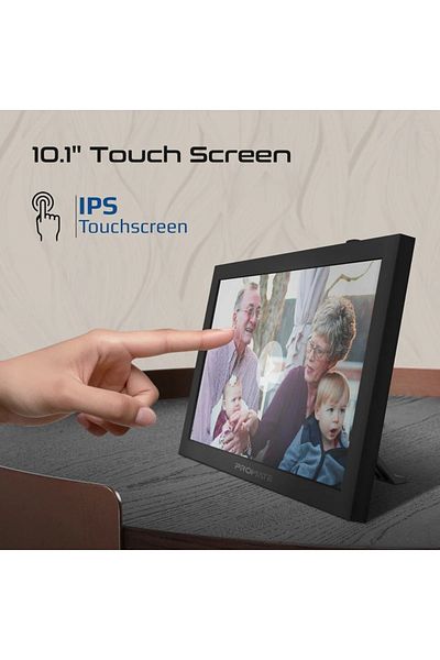 Promate 10.1" Vibrant Full HD Smart Multimedia Wi-Fi Digital Photo Frame