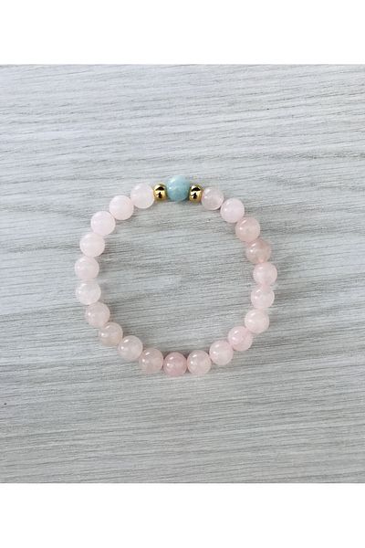 MK tasarım Real Amethyst Stone Bracelet Mk100152