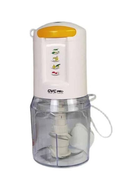 rexa Dual Blade Onion Slicer – 500ml, 450W, White/Yellow