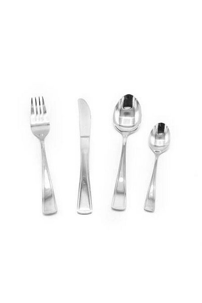 Icos 24-piece cutlery set, Bella Gastro model, stainless steel