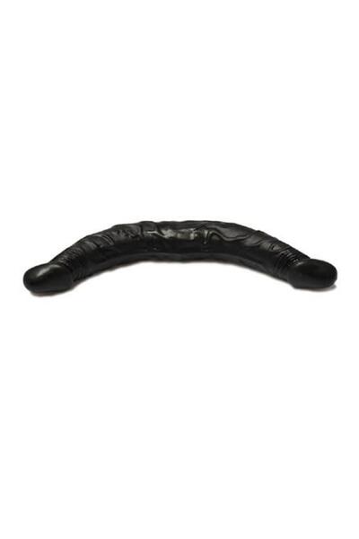 36 cm Çift Taraflı Realistik Dildo Anal Vajinal Penis