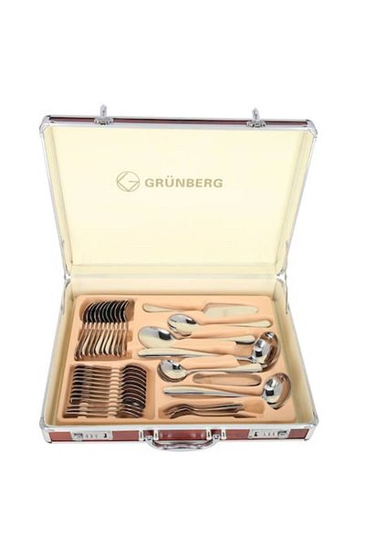 OEM Set of cutlery for 12 people, 84 pieces, stainless steel, Diplomat