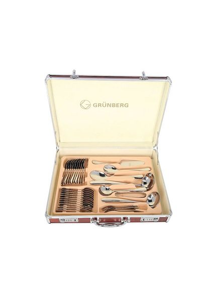 OEM Set tacamuri 84 piese Grunberg, cu diplomat, SULTAN HOME