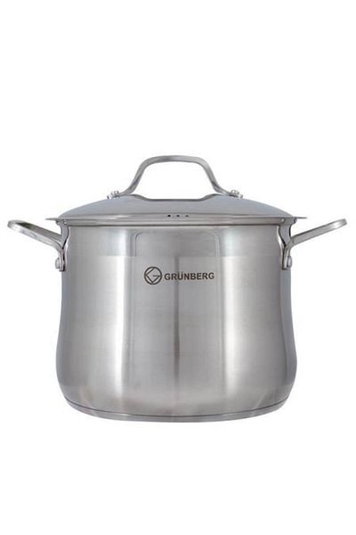 OEM Oală sub presiune Grunberg din oțel inoxidabil, 28 cm, 13 litri, capac din oțel inoxidabil