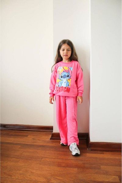 DENİKK اتجاه 1. طقم أطفال عالي الجودة بخصر مطاطي 3 خيوط بدون شارات مطبوعة من الأسفل إلى الأعلى