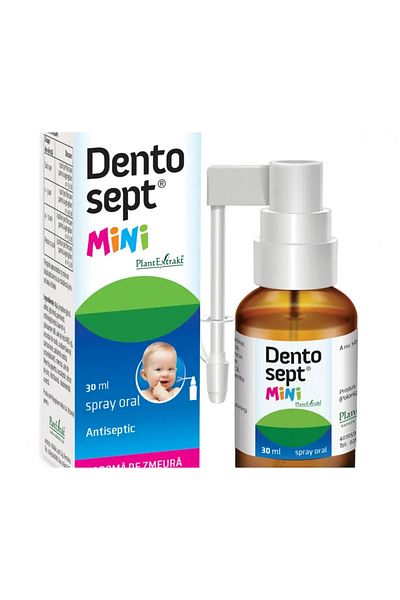Plantextrakt Spray gingival Dentosept Mini, extract de plante, 30 ml