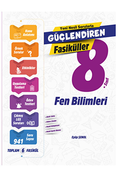 Evrensel İletişim Yayınları 8.Sınıf Ankara Güçlendiren Fen Bilimleri Fasiküll...