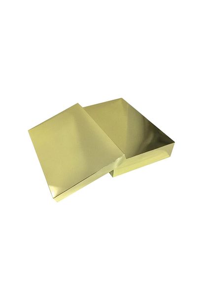 TT Tahtakale Toptancıları Complete Cardboard Box 26X40X7.5 cm (10 Pieces) Gold