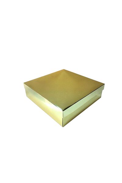 TT Tahtakale Toptancıları Complete Cardboard Box 30X30X10 cm (10 Pieces) Gold