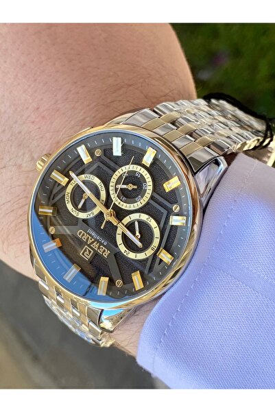 Reward Erkek Kol Saati Çelik Kordon & Kasa | 5 ATM Su Geçirmez | Quartz Mekanizma | 2 Yıl Garantili