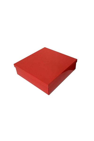TT Tahtakale Toptancıları Complete Carton Box 30X30X10 cm (10 Pieces) Red