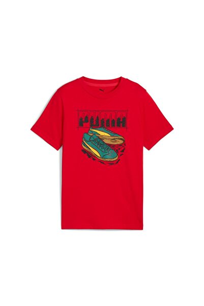 Puma 689939 11 Графична тениска Детска тениска за всеки ден