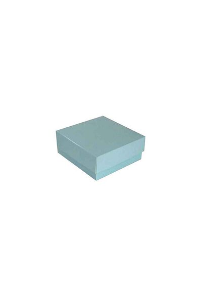 TT Tahtakale Toptancıları Complete Carton Box Solid Color 8X8X3 cm (25 Units) Blue
