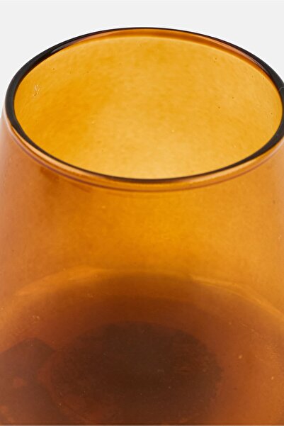 Muy Mucho Elise Stemless Wine Glass, Brown