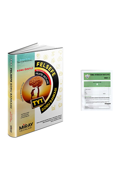 Miray Yayınları Miray Yayınları TYT Felsefe Konu Özetli Soru Bankası + Tyt Deneme