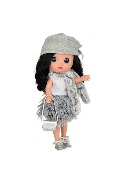 Arias Papusa Dunya Elegance 38 cm Gray Fringe
