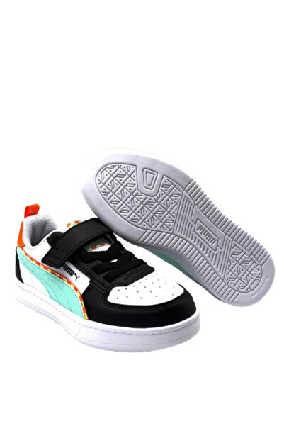 Puma Caven 2.0 Playdate Ac+Pc Kids Sports Shoes Black Green