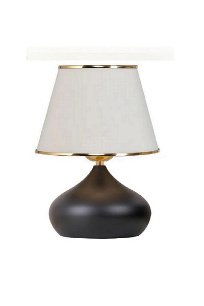 571 Store Elipse Table Lamp Shade Metal Body Fabric Head Lighting