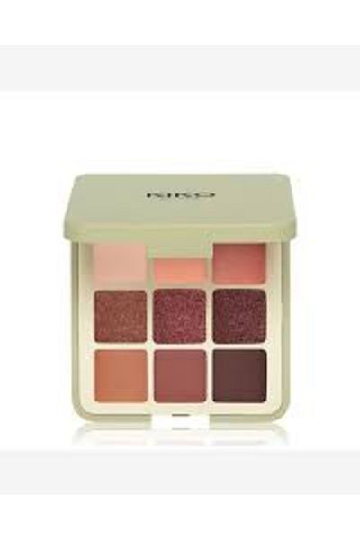 Kiko Paleta fard de ochi Green Me Eyeshadow Palette, 102 Feisty Saffron, 9x1gr