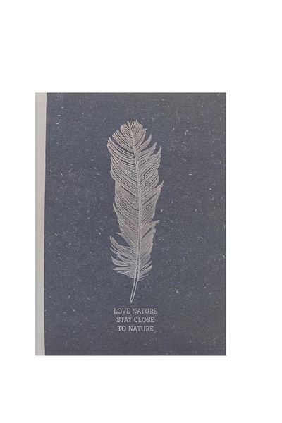 Roco Notebook Feather Love NatureB5160 Pages (80 Sheets)