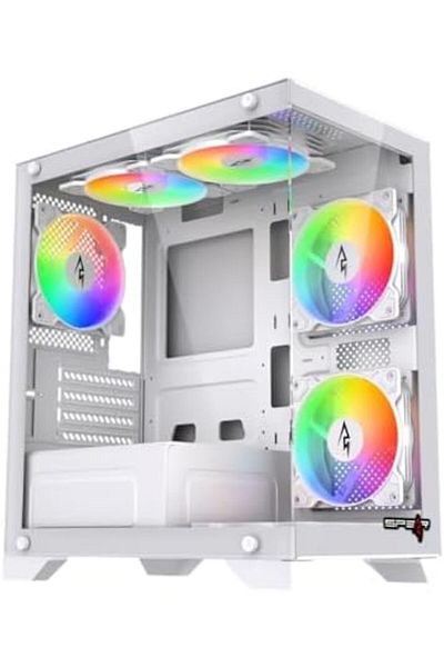 SPEARPC Sushi 345 Micro ATX Gaming Case - White