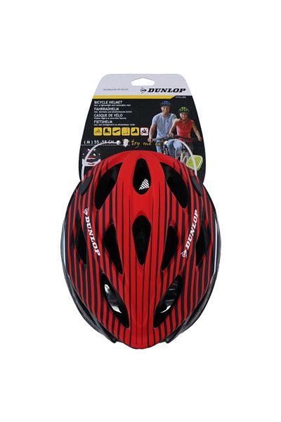 DUNLOP Casca protectie M 55-58 cm Rosu