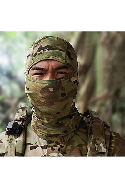 Hipolar Tactical Combat Balaclava with Quick Drying, Multifunctional Balaclava 6in1, Universal, HOPOLAR
