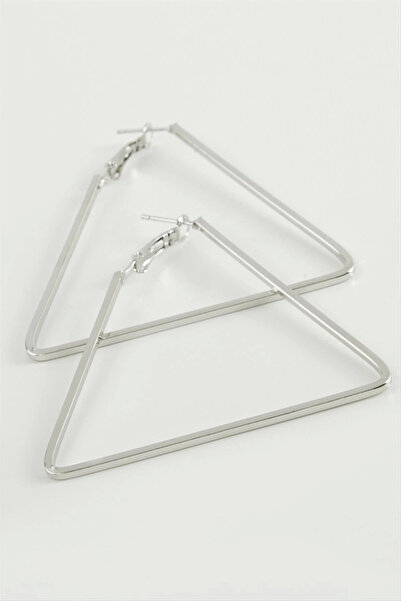 Eco Lounge Triangle Hoop Earring 6 cm