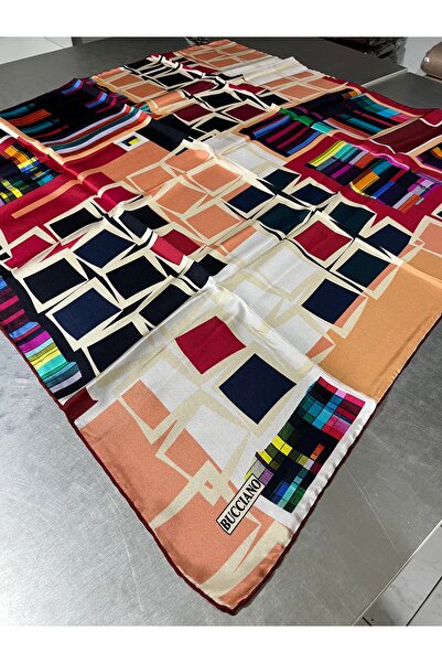 VİZYON %100 İpek Tivil Eşarp