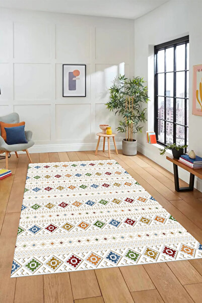 G&C HOME DİJİTAL BASKILI Kaymaz Taban Yıkanabilir Modern Mutfak Halısı Salon ...
