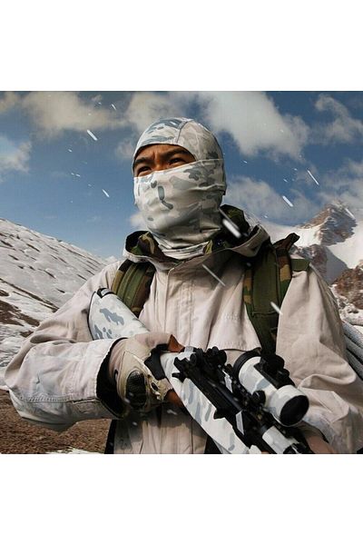 Hipolar Tactical Combat Balaclava with Quick Drying, Multifunctional Balaclava 6in1, Universal, HOPOLAR