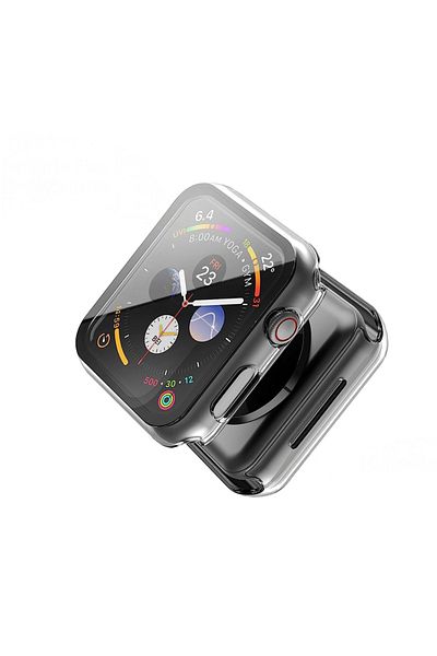Sneezy Apple Watch 41mm 7-8-9 Se Series Compatible Starlight 360 Degree Protection and Tempered Glass Screen Protector