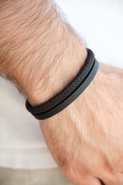 Monvago Mv01026 Men's Leather Bracelet