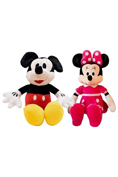 rexa لعبة ميكي الكلاسيكية المحشوة 28 × 25 سم، قطعتان