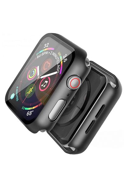 Sneezy Apple Watch 41mm 7-8-9 Se Series Compatible Starlight 360 Degree Protection and Tempered Glass Screen Protector