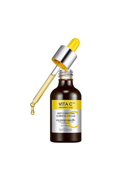 Missha - Vita C Plus Spot Correcting & Firming Ampoule, 30 ml