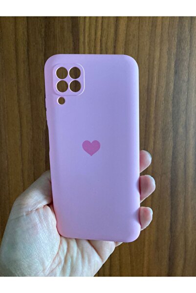 Newon حافظة هاتف هواوي P40 لايت مخملية مطبوعة على شكل قلب