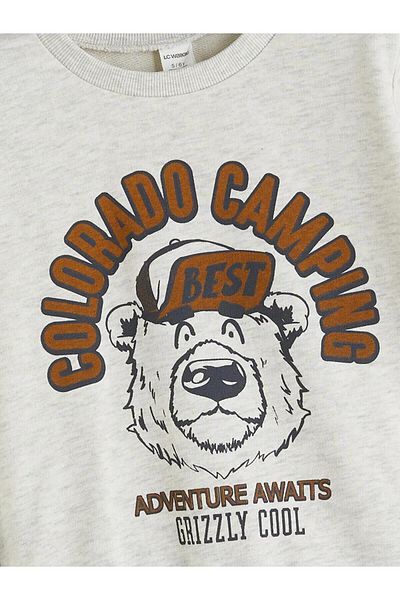 LC Waikiki Hanorac pentru băieți LCW Kids Crew Neck (W5)