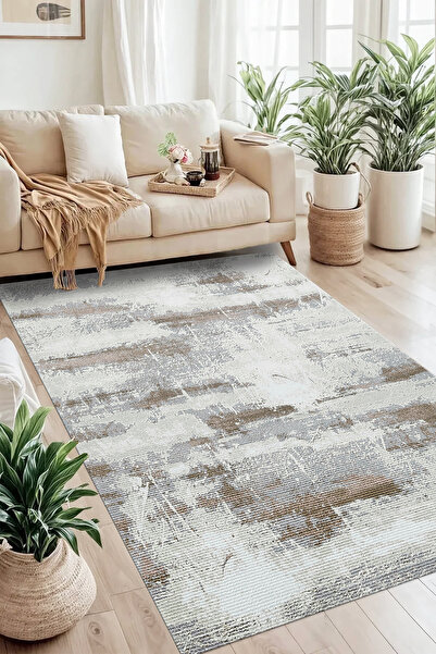 G&C HOME DİJİTAL BASKILI Kaymaz Taban Yıkanabilir Modern Mutfak Halısı Salon ...