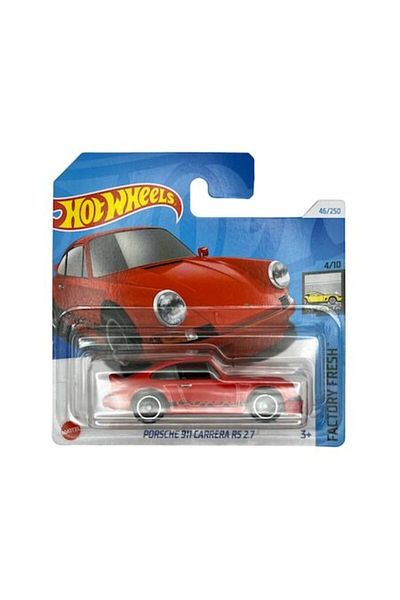HOT WHEELS Masinuta Hot Wheels Porsche 911 Carrera RS 2.7, rosu, 1:64