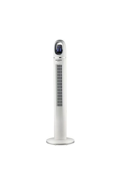 Hausberg Ventilator turn digital cu telecomandă, putere 55W, 45 inci, LED, temporizator, oscilație automată, 3 reglaje